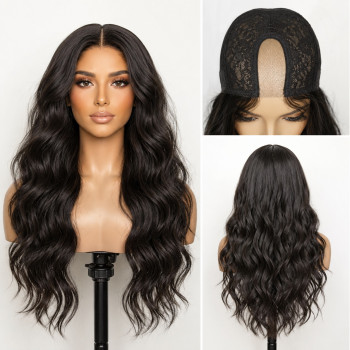 Extensii Front Lace (Semiperuca) DeLuxe Negru Natural
